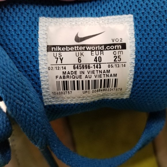 Nike Boys SB Mogan Mid 2 645996-143 White Basketball Shoes Sneakers Y 7 W8.5 - Picture 12 of 12